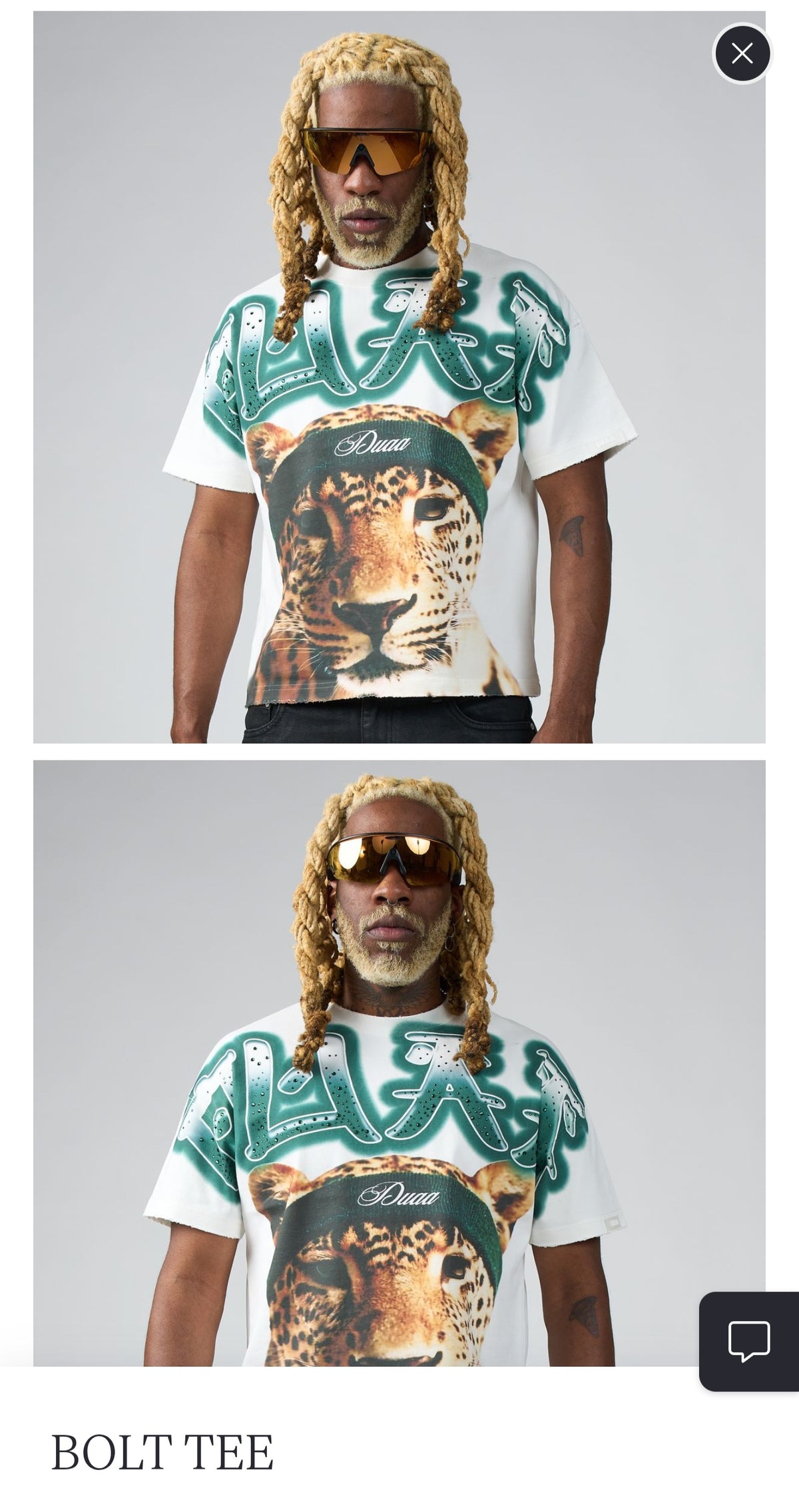 DUAA T SHIRT BOLT TEE