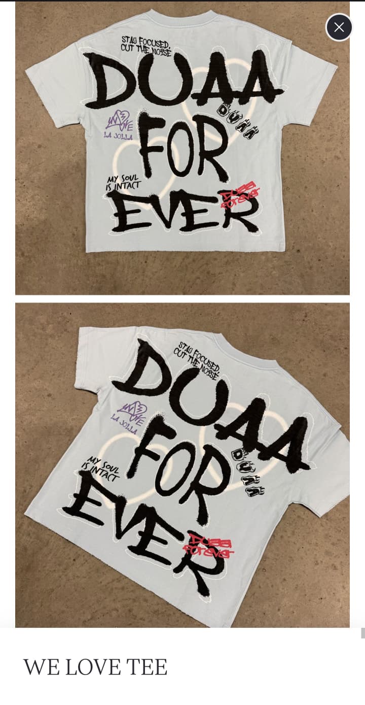 WE LOVE TEE DUAA